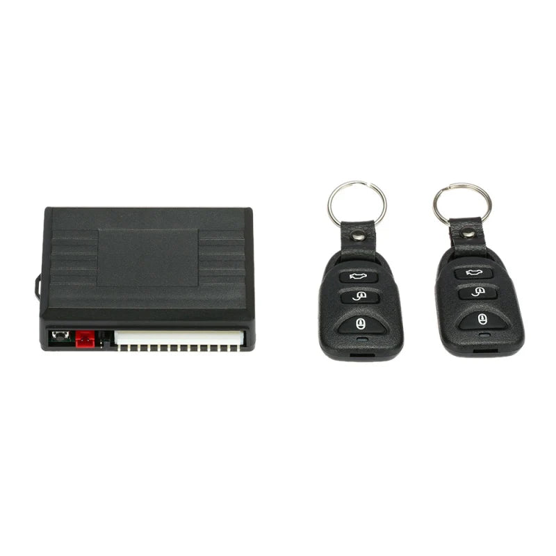 Universal Remote Central Control Box Kit Car Door Lock Keyless Entry System w/ Trunk Release Button Car Remotely lock and unlock Vue