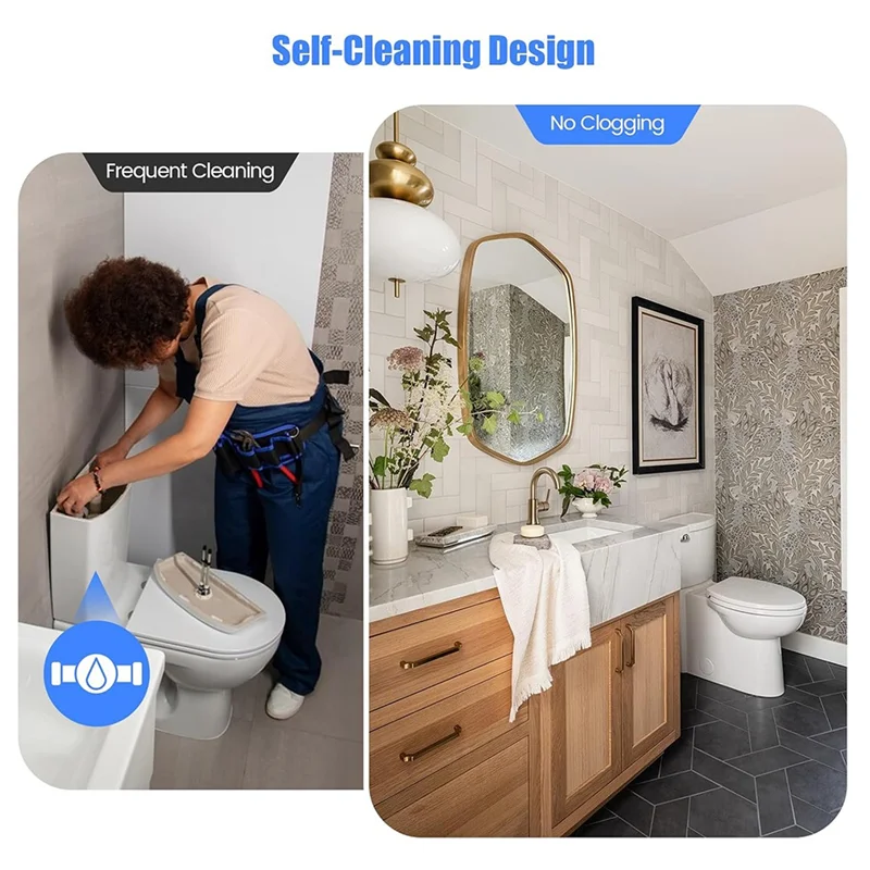 Universal Toilet Fill Valve Quiet And Fast Fill Solves Slow Filling, Leaks, And Noise Issuesabkw Vue
