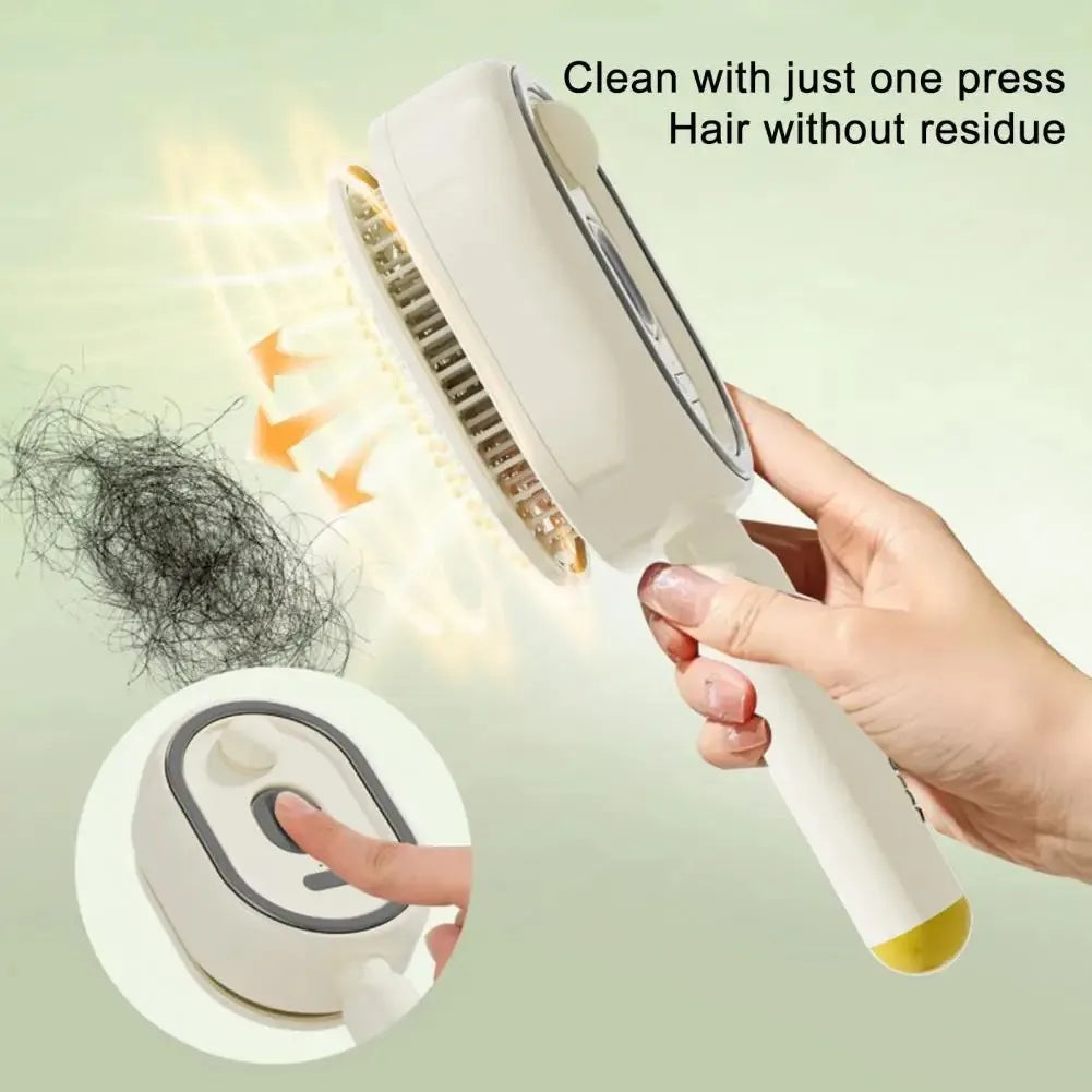 Electric Hair Care Spray Massage Comb Anti-static Self-cleaning Spray Airbag Combs Hair Oil Applicator Vue