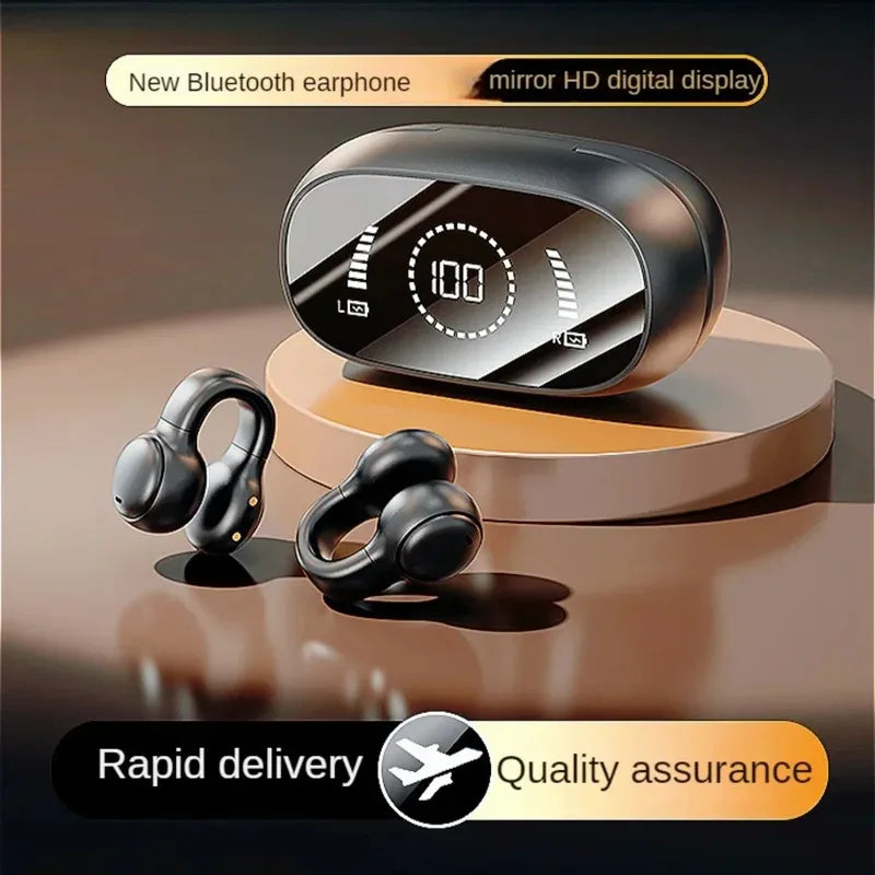 KaiAqua X51 Bone Conduction Wireless Earbuds Bluetooth 5.3 ANC Bone Conduction Earbuds Vue