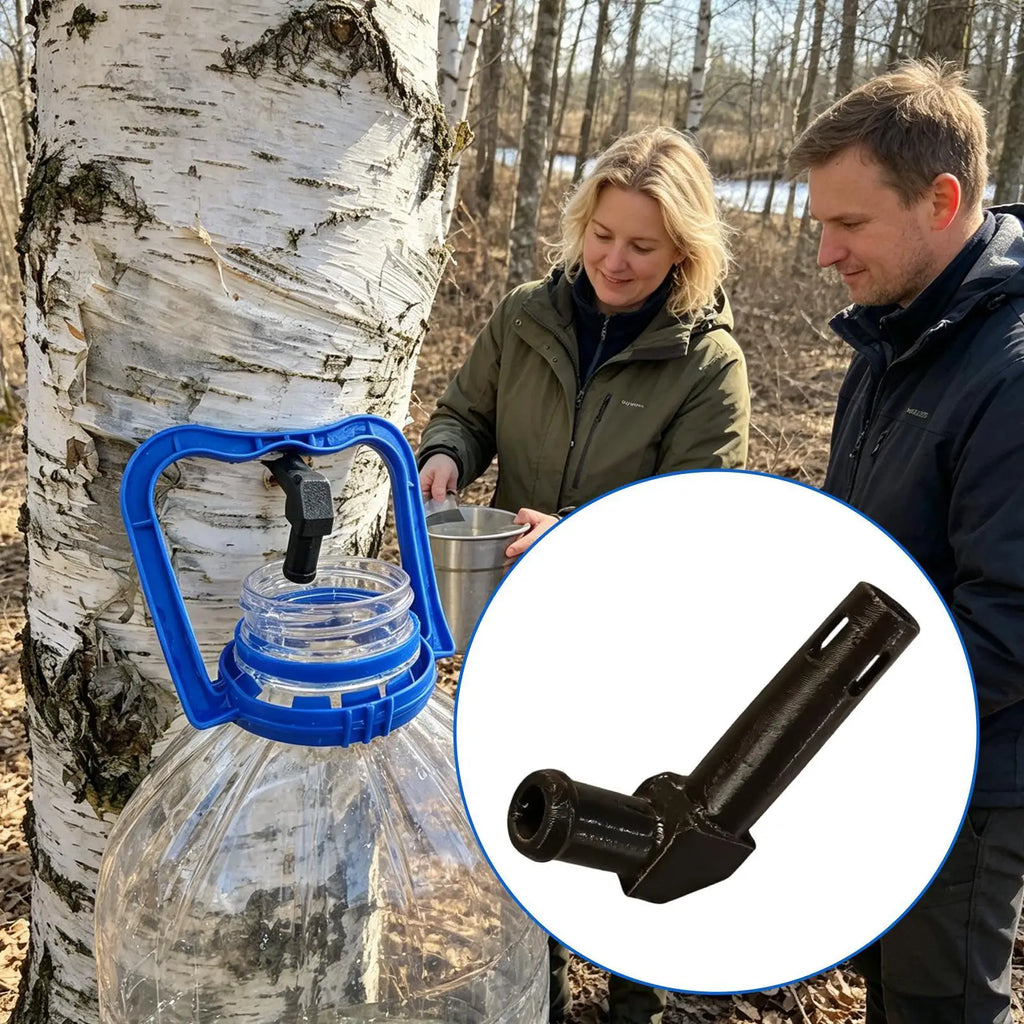 6cm Maple Syrup Tap Washable Tree Spout Extraction Tap for Maple Birch Sap Collection Outdoor Forest Garden Accessories Vue