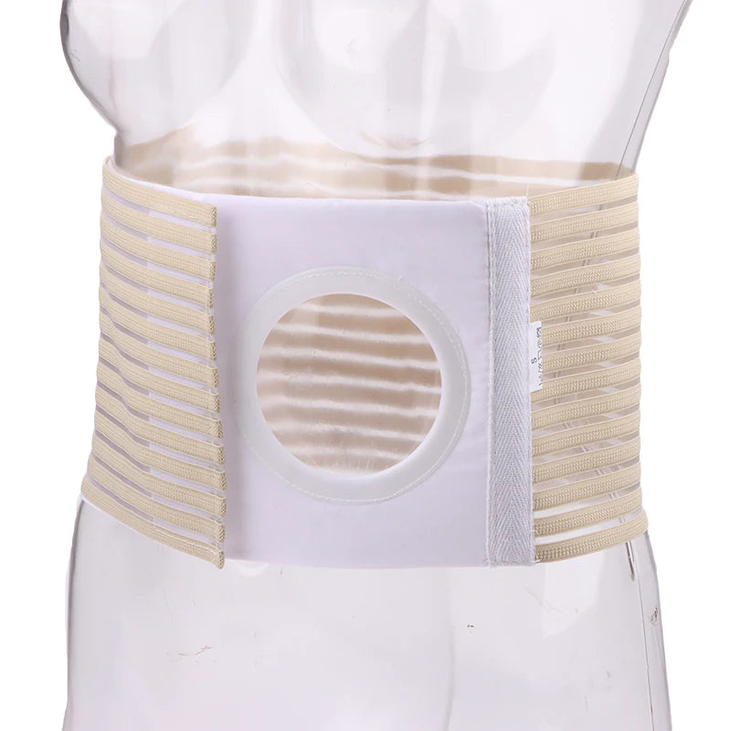 Ostomy Hernia Belt Stoma Support Wraps Unisex Abdominal Binder Brace For Men Women Vue