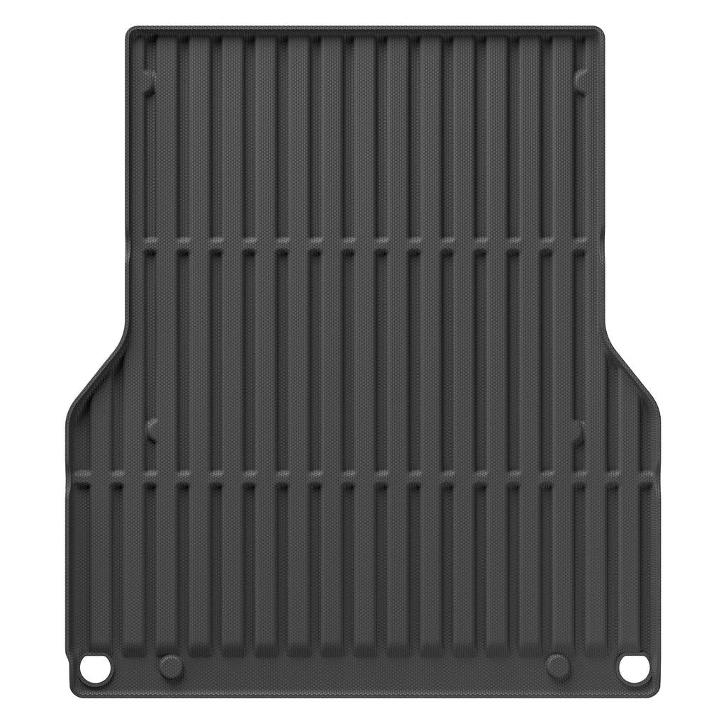 for 2016-2023 Toyota Tacoma 5FT Short Bed Only Double Cab and Automatic Car Floor Mats All Weather TPE 3D Foot Mat Black Vue Short Bed 1P