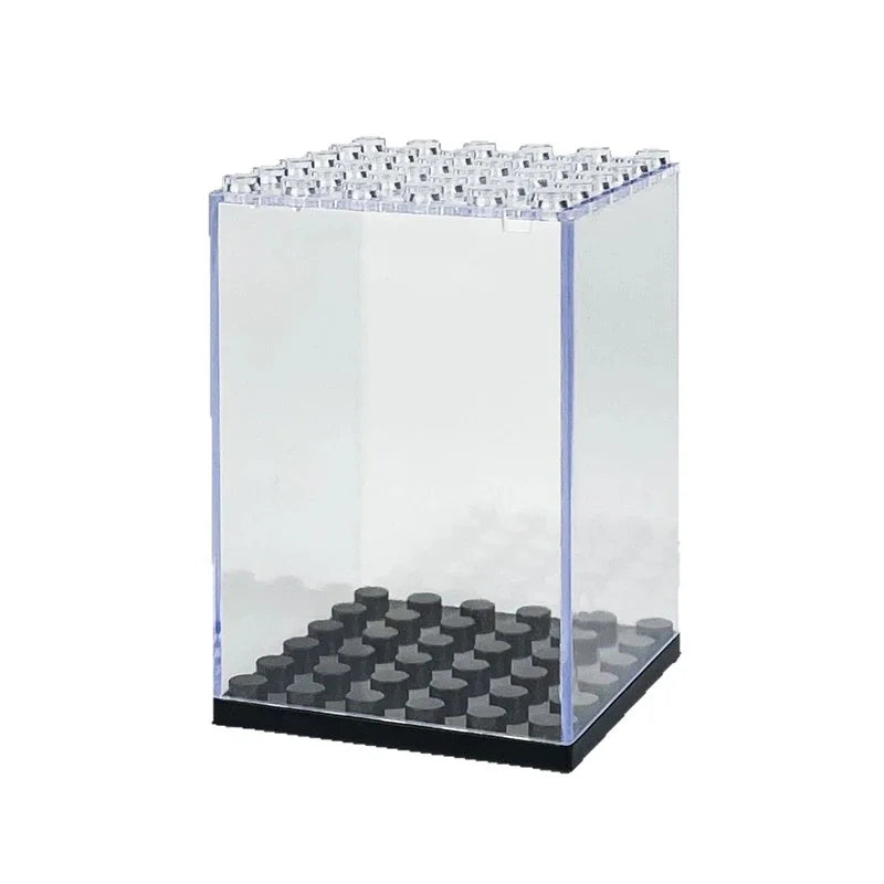 Compatible Building Block Display Case Tiered Mini Figure Organizer Collector Stand For Home Shelf Table Gift Kids Teens Vue