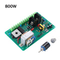 SCR-08 DC Motor Speed Control Module AC220V 3.5A Motor Speed Governor 500W/600W/800W Motor Speed Regulator with Potentiometer Vue 800W