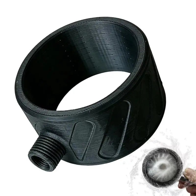 Bathroom Men Shower Head 1Pcs High Pressure Spiral Nozzle Durable Water Saving Solution at Home Vue