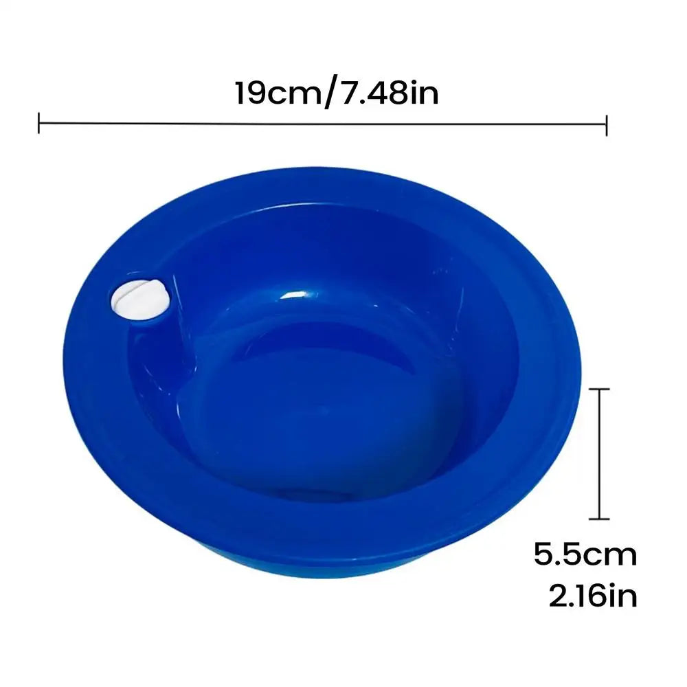 1800ml Leak-Proof Pet Water Bowl, Summer Cooling Feeder for Small to Large Breeds, Portable Hydration Drinker for Camping RV Vue A