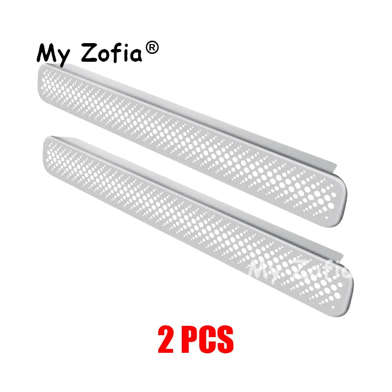 For Smart #3 2024 2025 2026 Car Stainless steel Under Seat Air Vent Outlet Grille Cover Interior Protector Accessories Vue C