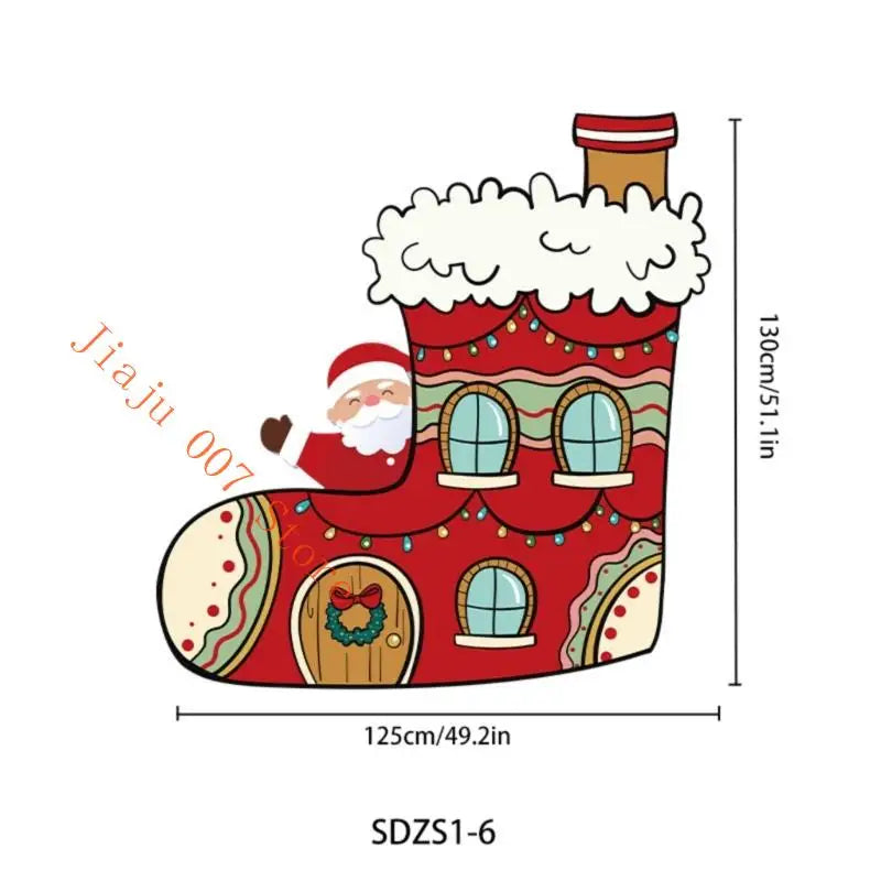 Christmas Party Banners – Windproof Outdoor Polyester Décor Holiday Party Banner Vue