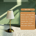 Creative LED Pleated Fabric Lampshade Bedroom Bedside Lamp USB Charging Model Touch Night Light Living Room Small Table Lamp Vue Tri colored light WHITE