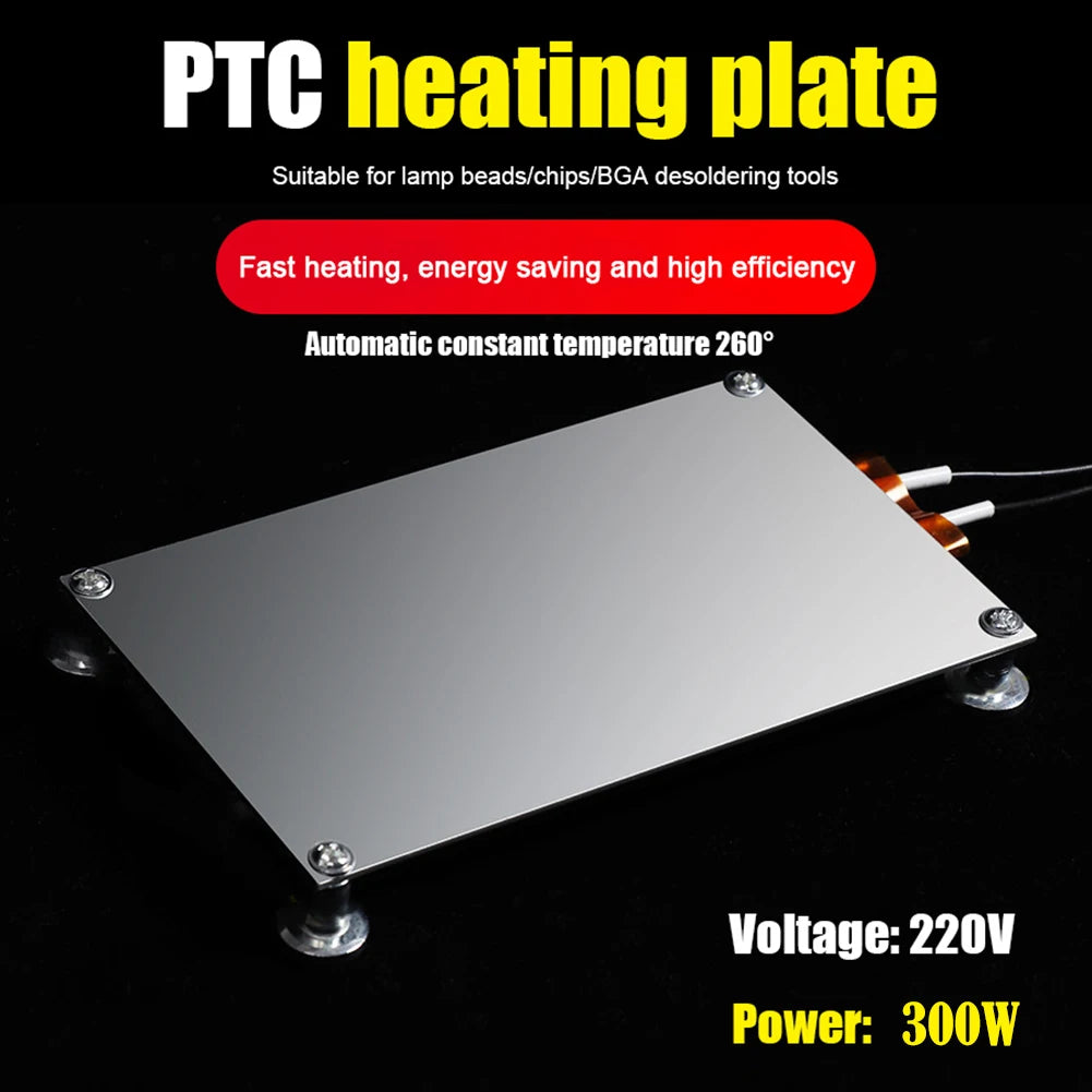 BGA PTC Heating Plate – LED Bead & Chip Desoldering Station Desoldering Heating Plate Vue