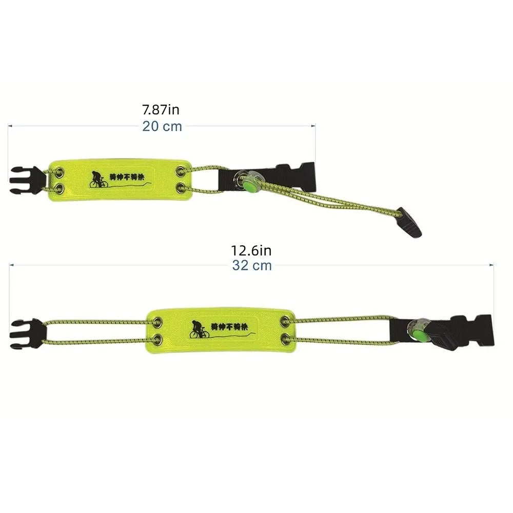2Pcs Adjustable Reflective Armband Comfortable Night Running Reflective Wristband Sport Tape Reflective Strips Cycling Vue