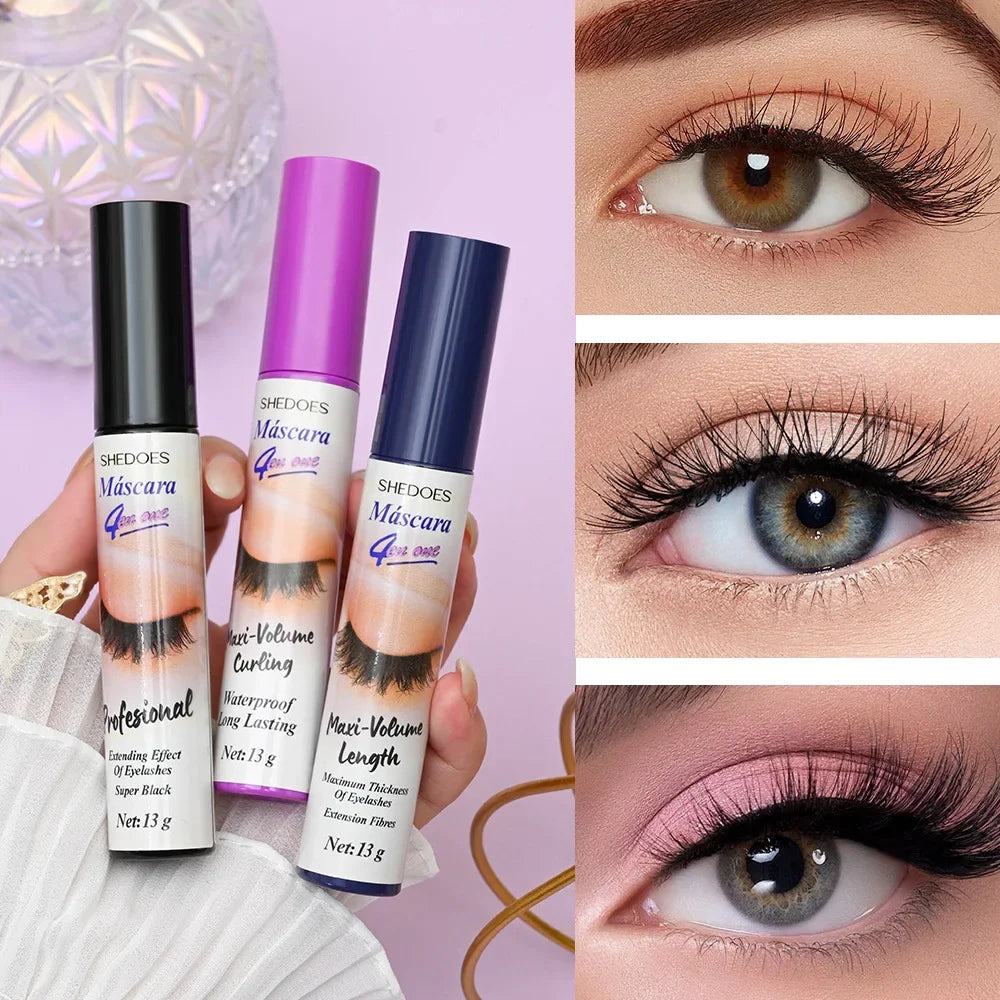 5D Waterproof Mascara Eyelashes Lengthening Long Lasting Silky Lash Black Eyelashes Extension Make Up Beauty Eye Korean Cosmetic Vue