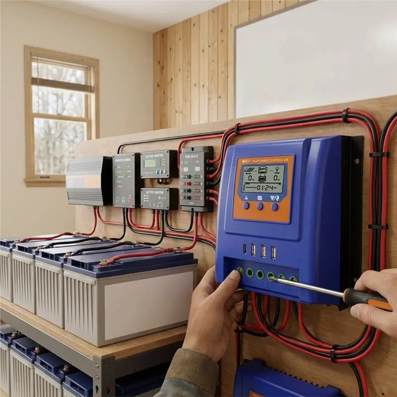 Hot-The 100% MPPT Solar Charge Controller Suitable For Home Solar Systems Vue