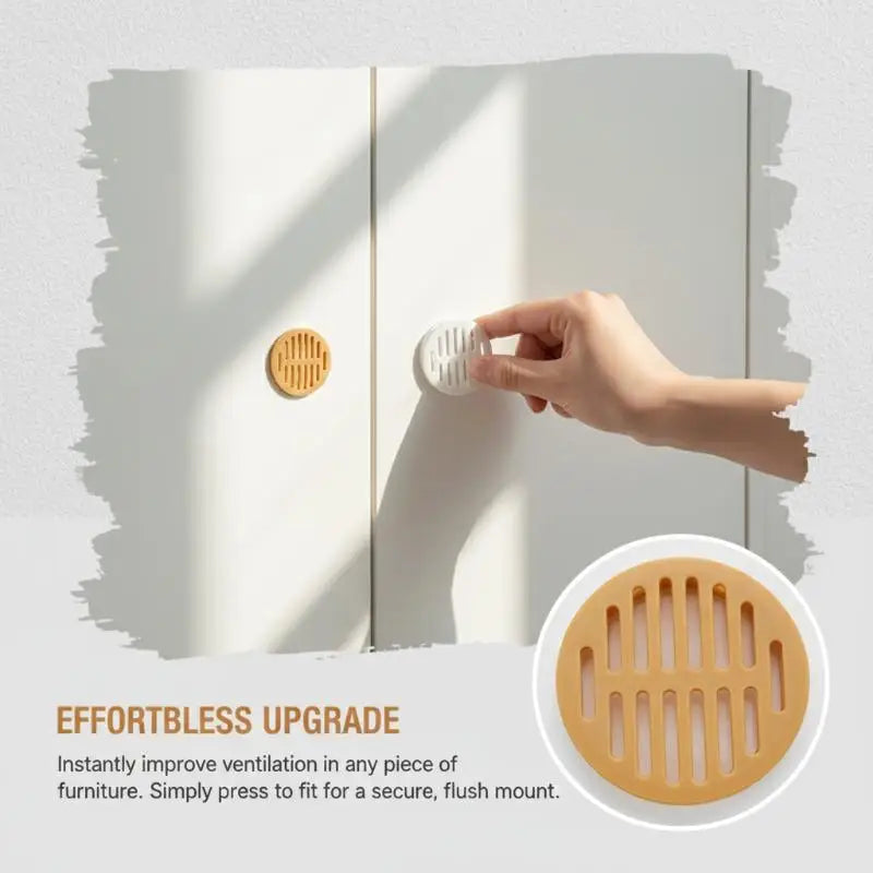 10 PCS Rectangular Breathable Mesh Plastic 35/50mm Ventilation Grille Cabinet Wardrobe Air Vent Wardrobes Vue