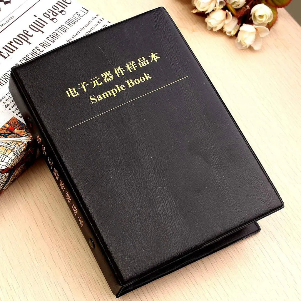 Hot-8500PCS Capacitance Sample Book, 170 Value All Series SMD Ohm Capacitor, 1% SMD Resistor Sample Book Assorted Kit Vue