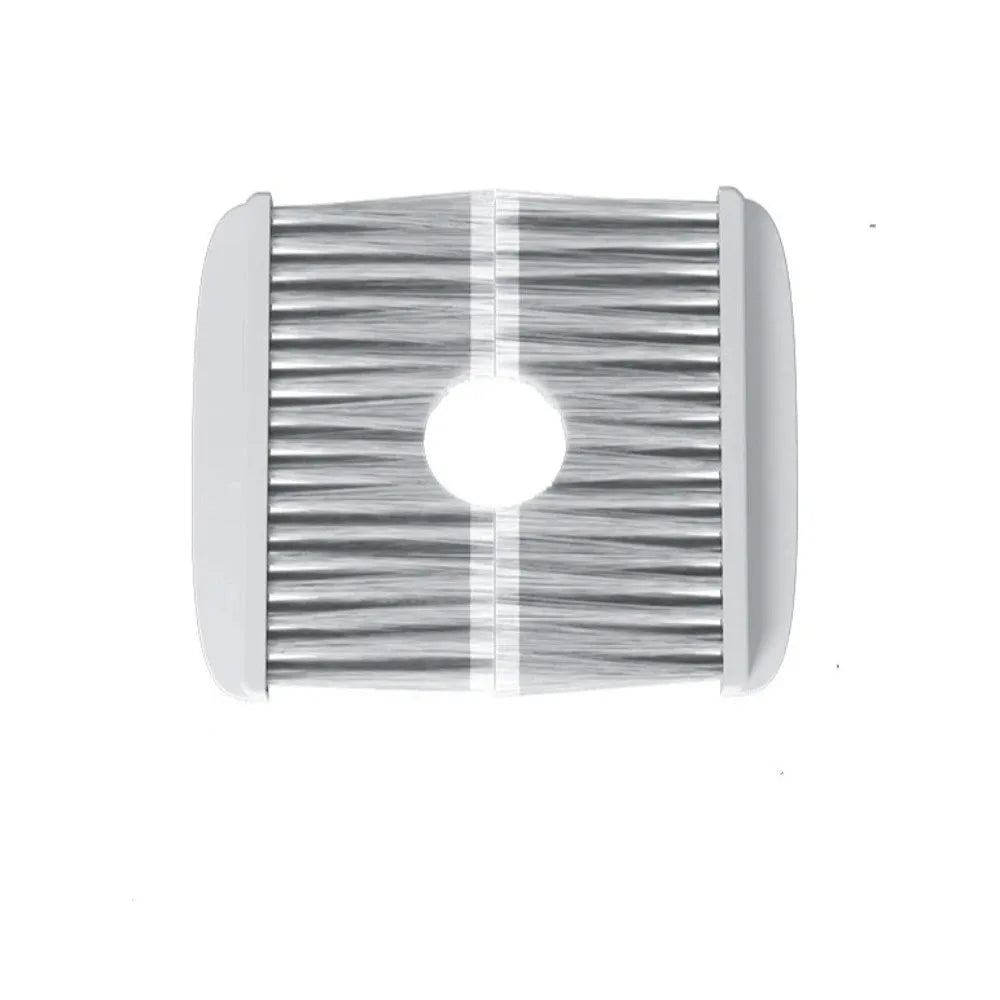 Effective Cat Floating Hair Door Professional Self-adhesive Pet Hair Removal Brush Multifunctional Litter Box Door Brush Vue Grey