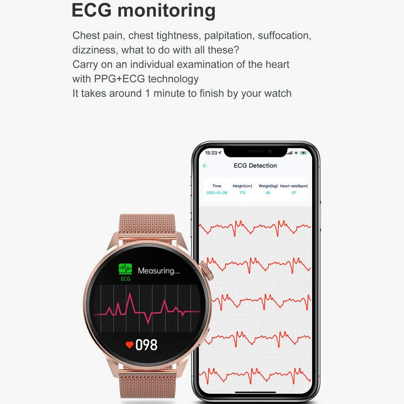 DT4+ Smart Watch Men GPS Tracker 390*390 HD Screen Bluetooth Call Voice Assistant Password Wireless Charge Women Smartwatch NFC Vue