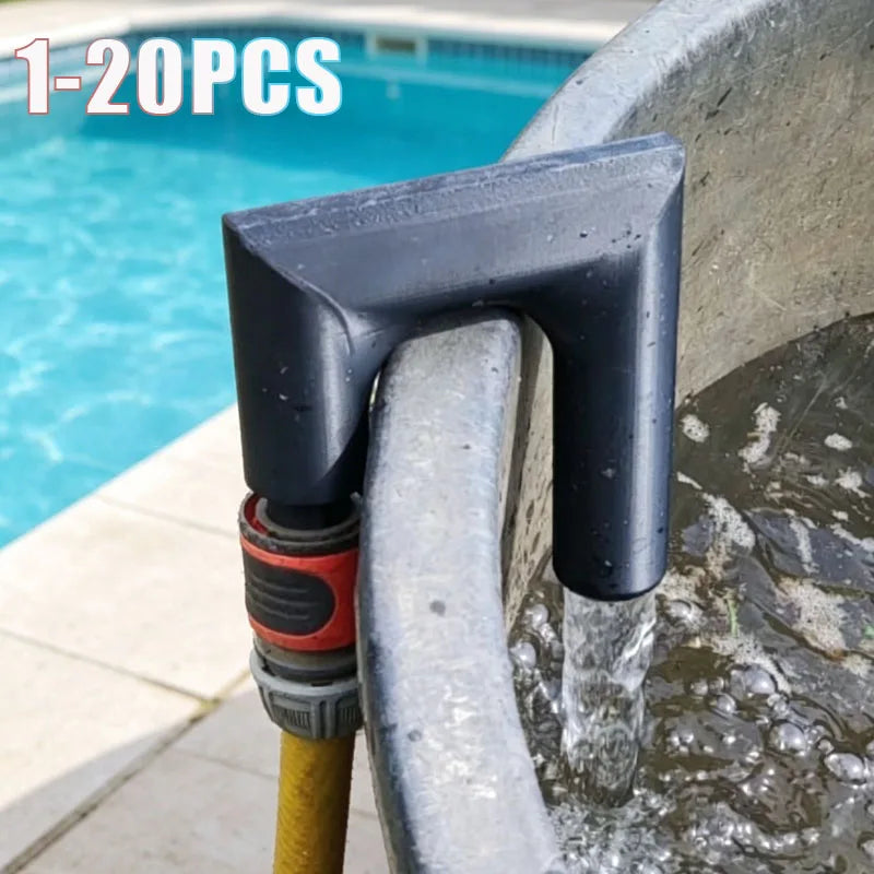 1-20PCS 3D Printed Water Hose Filling Hanger Hook for Pool Gardening Hose Stand Bucket Fill Tool for Yard Tube Watering Outdoor Vue