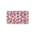 Tulle Fabric Strawberry Mesh Table Runner Sweet Glitter Polyester Gauze Tablecloth Princess Style Table Cover Vue Pink L