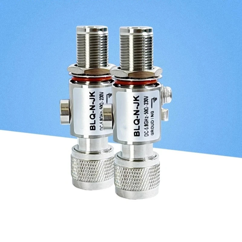 0-6GHz RF coaxial N-type antenna feeder lightning arrester 5.8G/2.4G lightning arrester N-JK N-male to N-female Vue