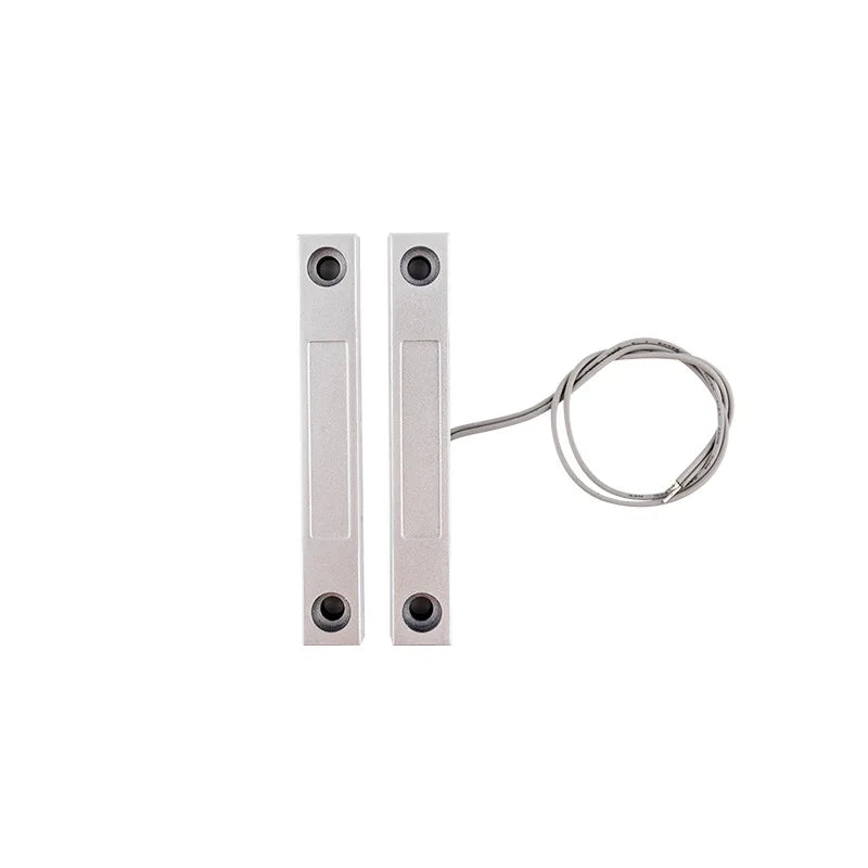MC53 Wired Home Security Alarm Wired Window Door Magnetic Switch Sensor Detector Vue NC and NO