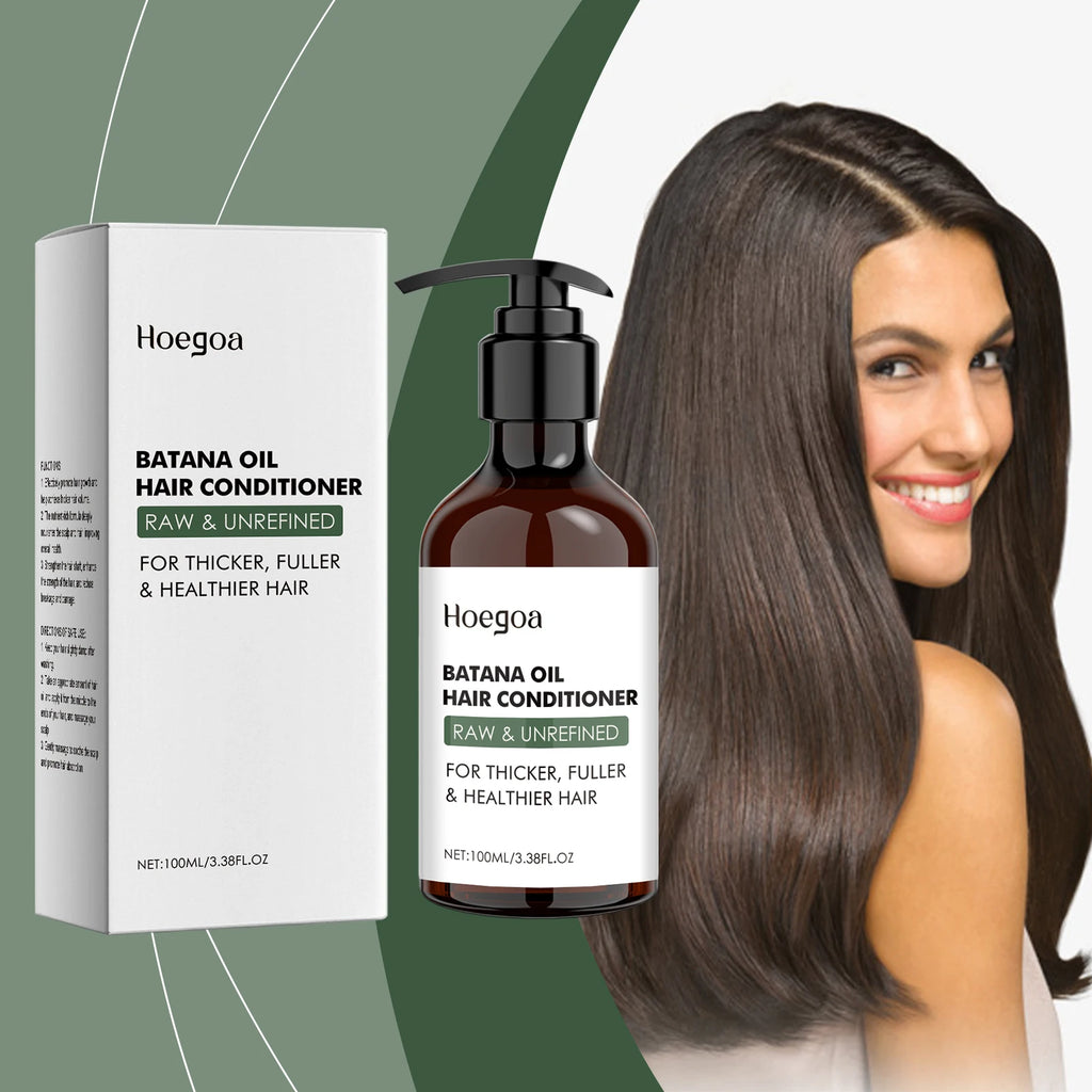 Batana Oil Hair Conditioner Strengthening Nourishing Improve Dryness Damaged Split Ends Glossy Smoothing Hair Growth Conditioner Vue