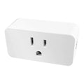 Remote Voice Control Mini WiFi Smart Plug 110-240V 10A US Plug Smart Home Socket Remote Control Timing Function Timer Plug Vue White