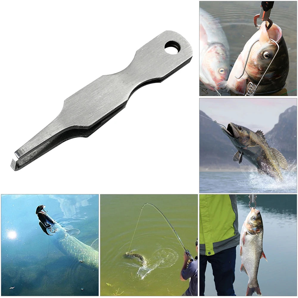 Stainless Steel Fishing Line Cutter Nipper & Ring Opener Tool Fishing Line Nipper Vue