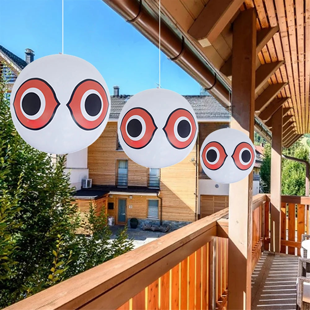 40CM Scare Eye Balloon Bird Deterrent – Inflatable Repeller Bird Deterrent Balloon Vue