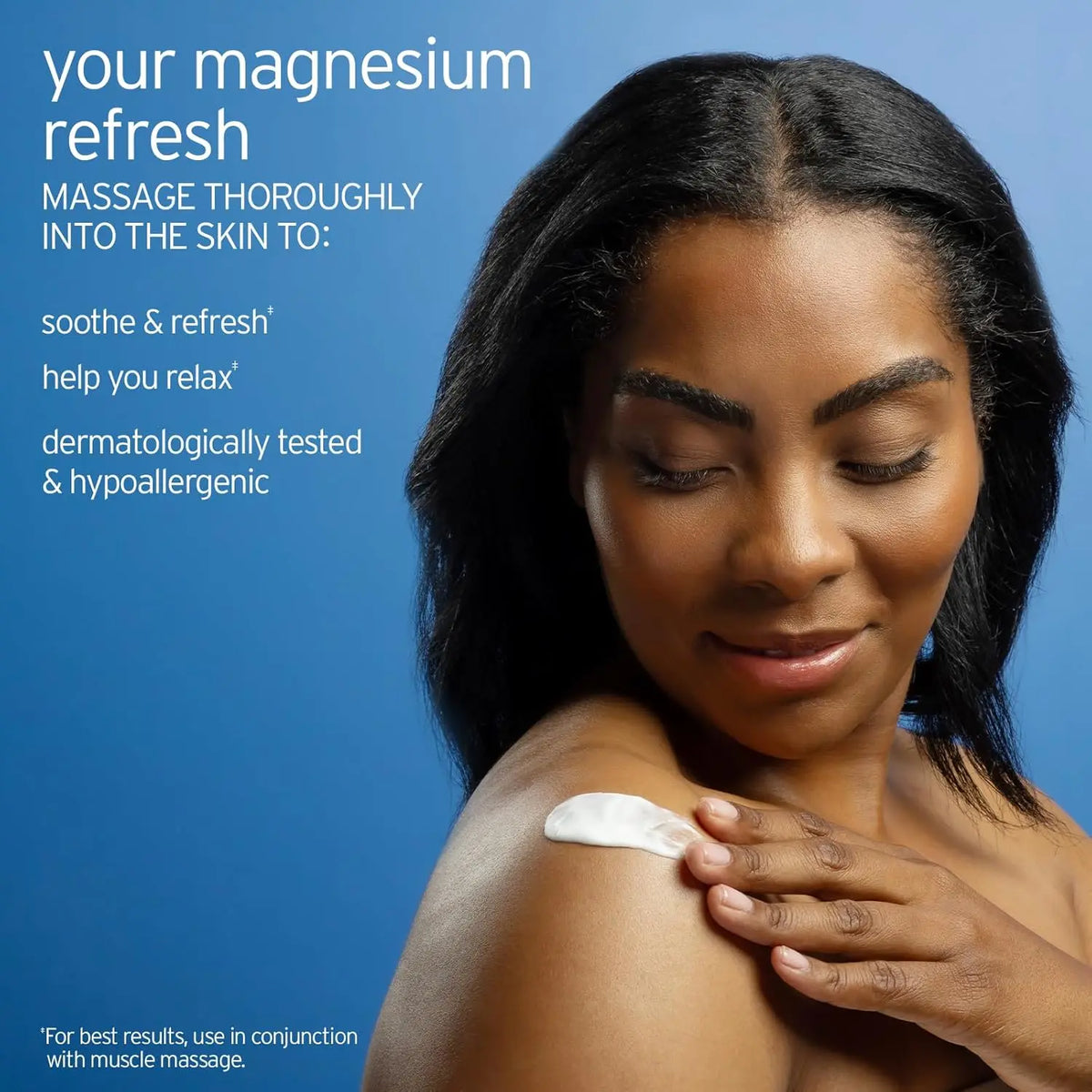 Magnesium Body Lotion 120G Nourishing Night Moisturizing Hand Care 1% Goodnight Magnesium Moisturizing Cream Vue