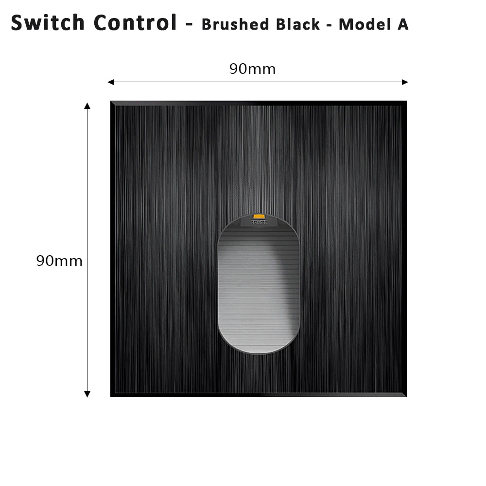 SANDIY Motion Sensor LED Wall Sconce Stair Night Light 3W LED Wall Sconce Vue Switch Ctr A Black Cool White(5500-7000K) 3W|Box Included