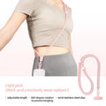 Phone Lanyard Adjustable Detachable Neck Cord Outdoor Universal Crossbody Strap Card Clip for Mobile Phone Case Vue Pink Nylon / Spandex