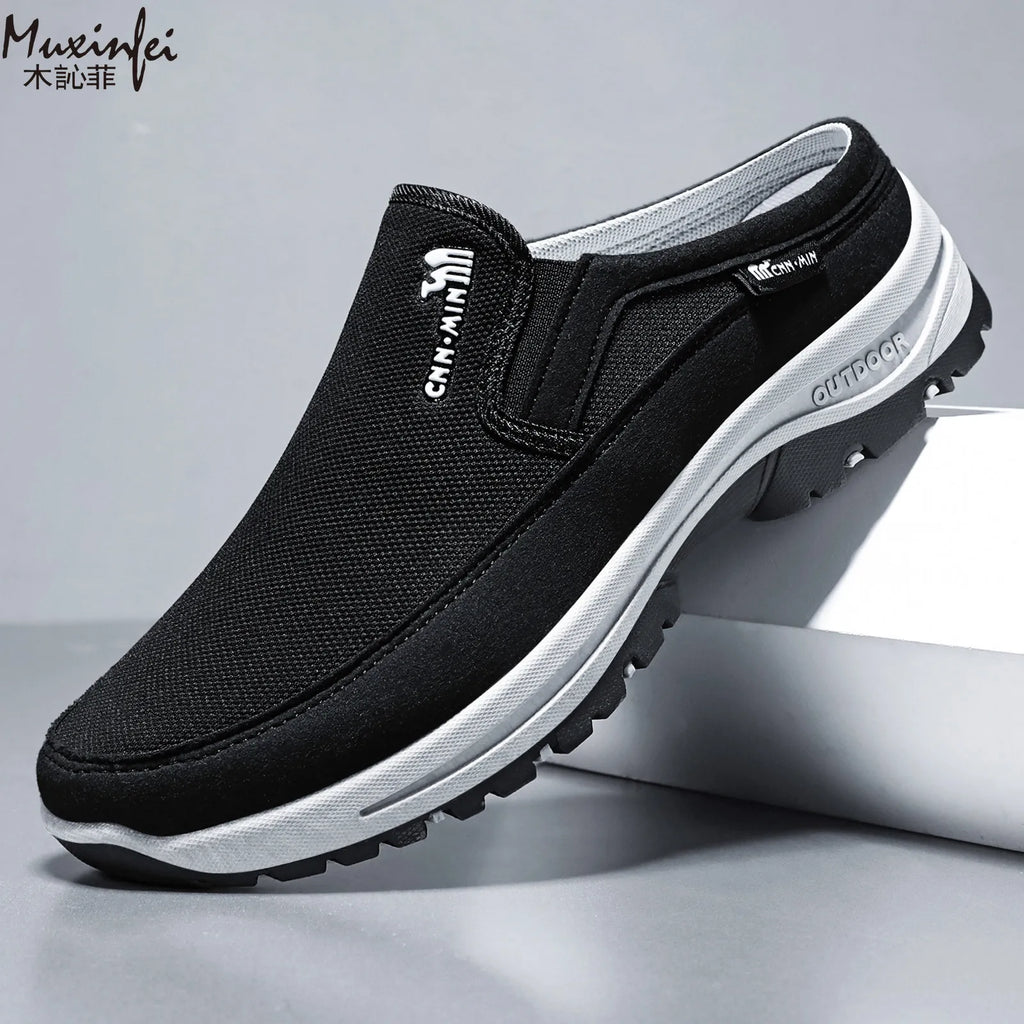 Men's Breathable Casual Slip-On Shoes – Sizes 39–47 Casual Slip-On Shoes Vue