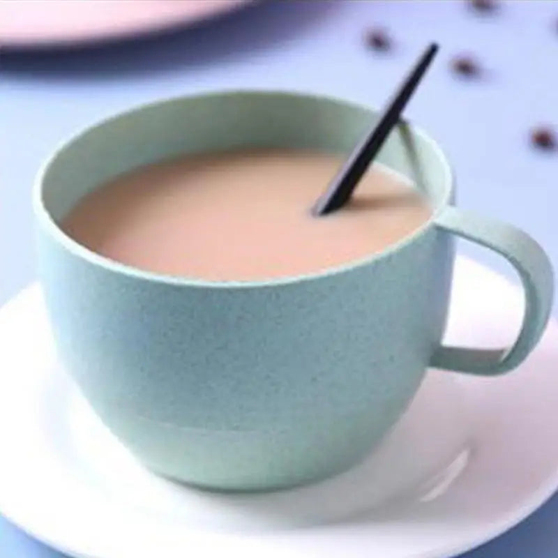 Plastic Coffee Cups Are Durable And Easy To Break For Children Perfect For Outdoor Camping Vue one size Green