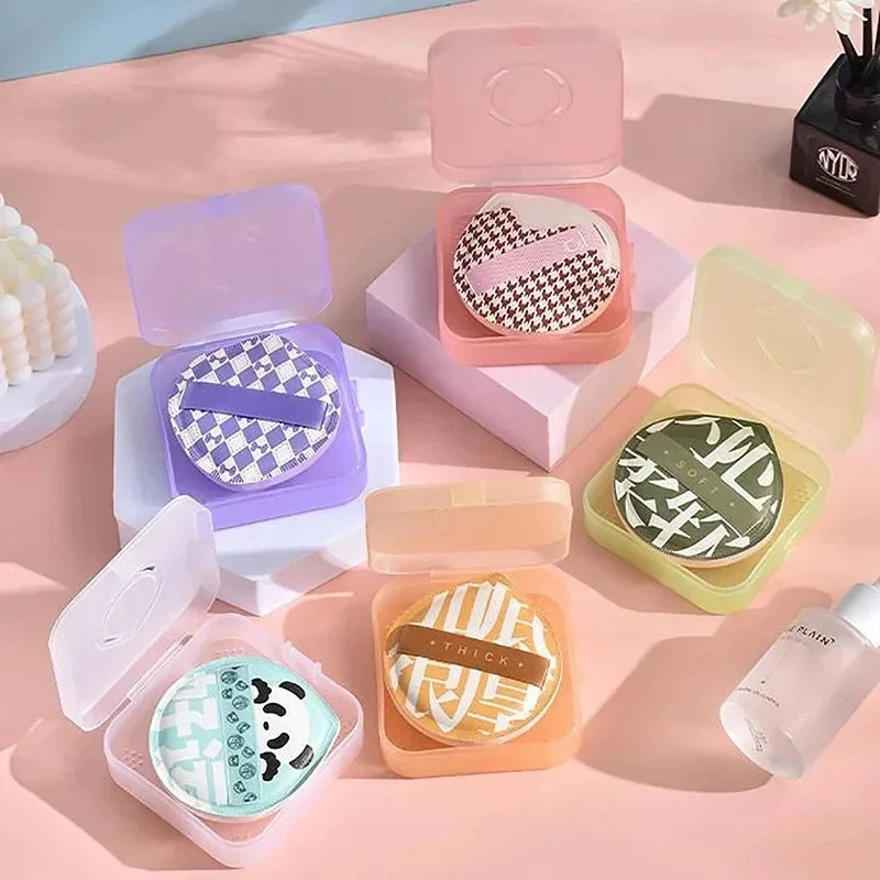 Portable Air Cushion Puff Box for Powder Sponge – BB Cream Foundation Makeup Pouch Vue