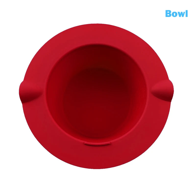 Wax Warmer Thickening Heat-resistant Silicone Bowls Hair Removal Vue Bowl Red
