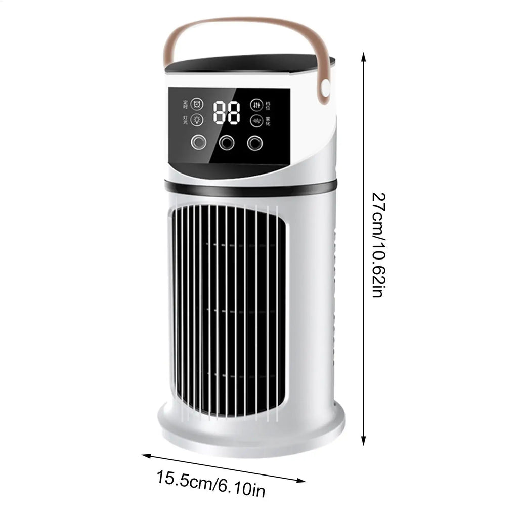 Tower Fan for Bedroom Multi-functional Powerful Blower 9-Speed Bedroom Fan for Dorm Kitchen Office Home Men Women Indoor Desktop Vue