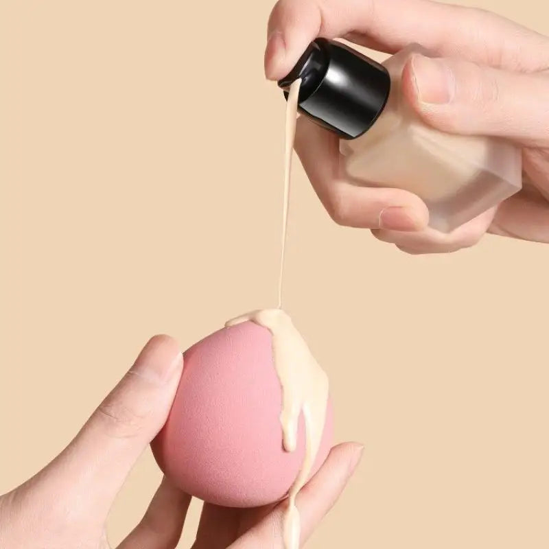 15/30ml Empty Pump Bottle Makeup Transparent Square Refillable Bottle Glass Liquid Foundation Container Portable Pump Bottle Vue