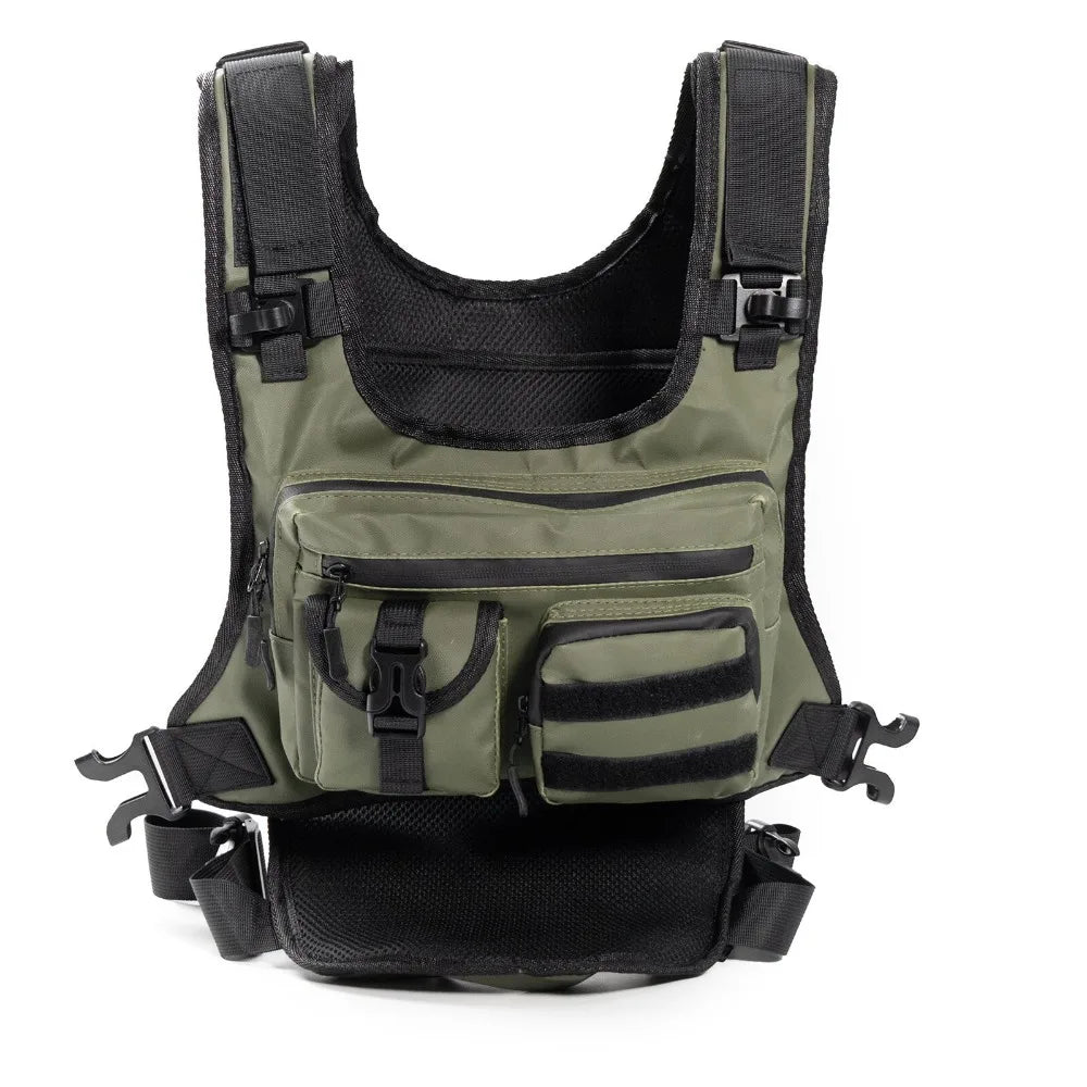 Spot, Hot Sale CS Outdoor Tactical Breast Bag Running Hydrating Sports Breast Bag Men's Breast Bag Vue