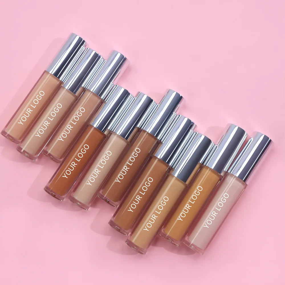 Vegan Concealer Makeup Full Coverage Dark Circles Waterproof Long Lasting Liquid Concealer Private Label Wholesale Bulk 10pcs Vue