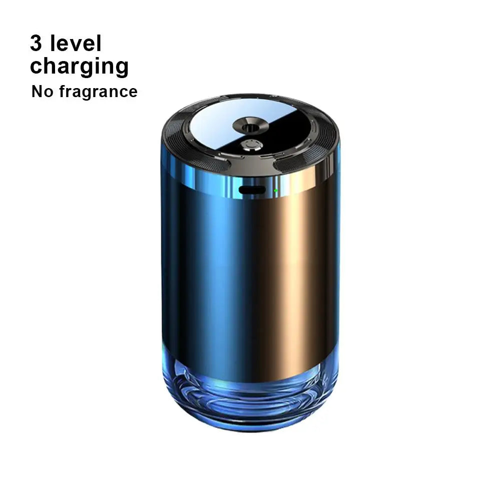 Starry Sky Projection Nano-atomization Remove Odor Cologne Humidifier Multi-mode Adjustment Intelligent Car Aromatherapy Machine Vue 3 level charging