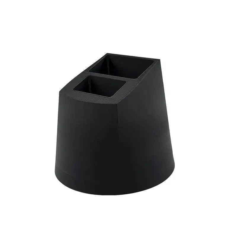 Remote Control Storage with Dual Compartment Design for Convenient Desktop Organization Vue Black