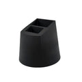 Remote Control Storage with Dual Compartment Design for Convenient Desktop Organization Vue Black