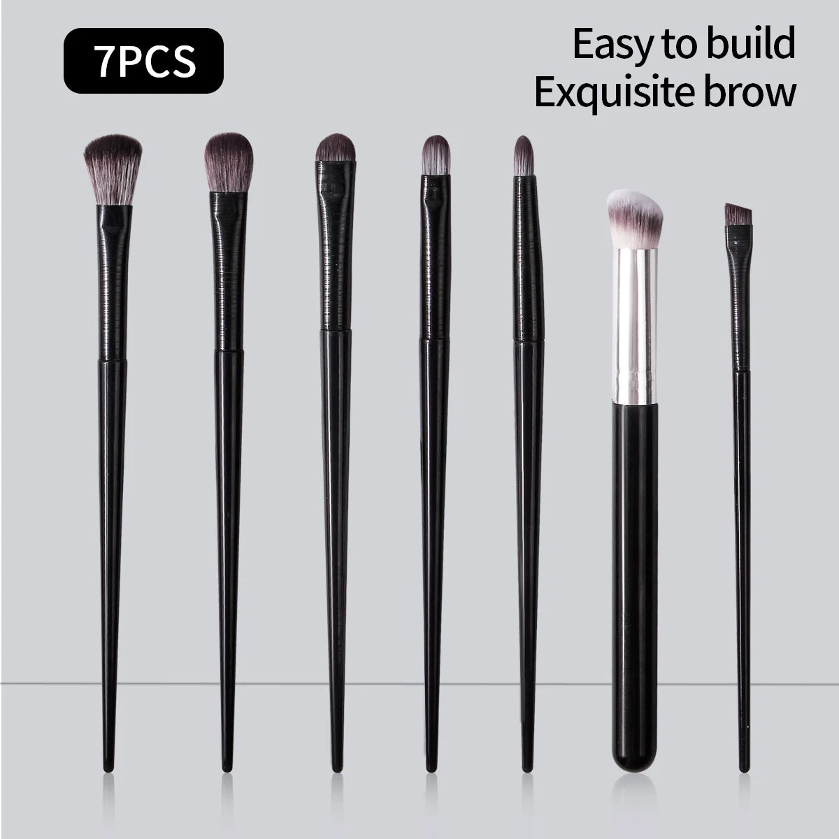 7PCS Makeup Brush Set: Eyeshadow Brush, Eyeliner Brush, Concealer Brush, Multi-Functional Facial Makeup Brush Tools Vue