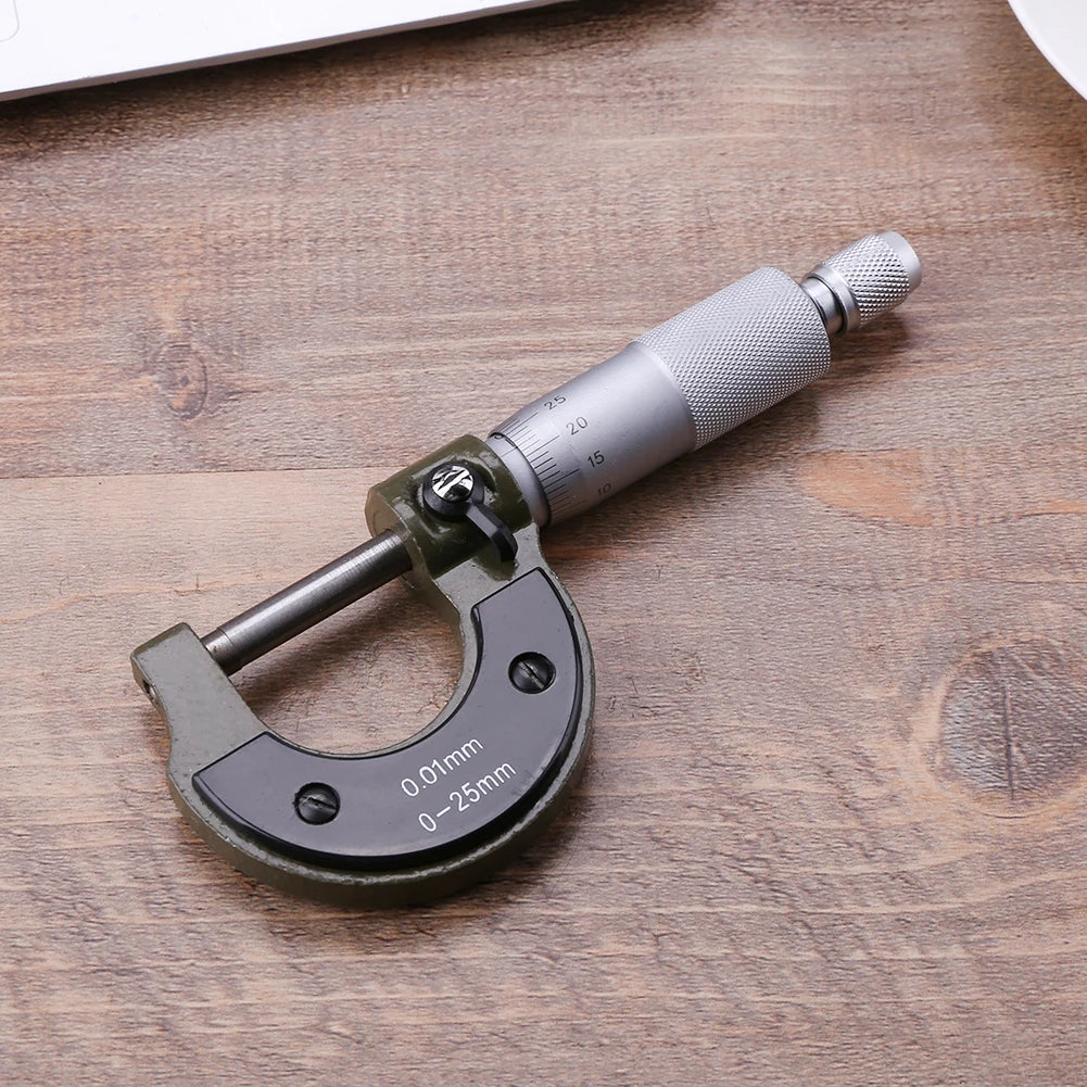 ALLOET Outside Micrometer 0–25mm | 0.001mm Precision Gauge Precision Micrometer Gauge Vue