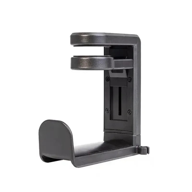360 Rotation Headphone Hook Holder Gaming Headset Stand PC Adjustable Headphone Bracket Desk Hanger with Cable Clip Universal Vue