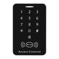 Smart RFID Anti Duplication Card Reader 125KHz ID Access Control Keypad Encrypted Card Reader With Interface 1000 Users Vue A5D-copy
