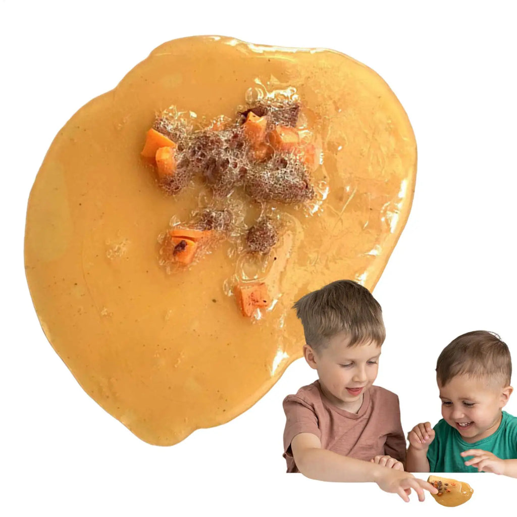10x0.5cm TPR Prank Fake Vomit Toy Barf Gag Prop for Halloween Parties Friends Costume Educational Demonstration Film Stage Props Vue