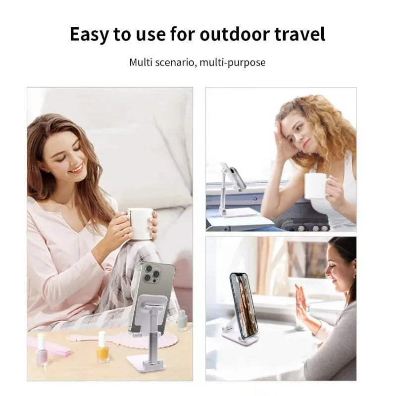 Desktop Phone Holder Stand Flexible Adjustable Lazy Tablet Mount Gooseneck Bracket for iPhone 17 16 15 14 Samsung Xiaomi Vue
